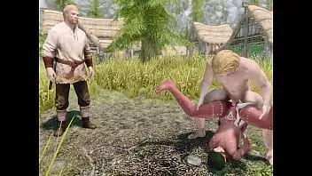 play Puta de Skyrim fode um rei, um padre e o marido de alguém (compilação musa)