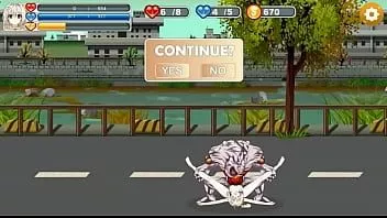 Afspelen Hete dame heeft seks met monstermannen in nieuwe hentai-gameplay met feeënbloem