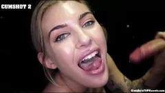 Play Gloryhole Gone Wild: Dixie Jewel's Skillful Blowjob & Cum Swallowing!