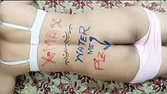 play Desi Milf Amrozias Anal Weihnachtsfeier mit Dildo und Finger